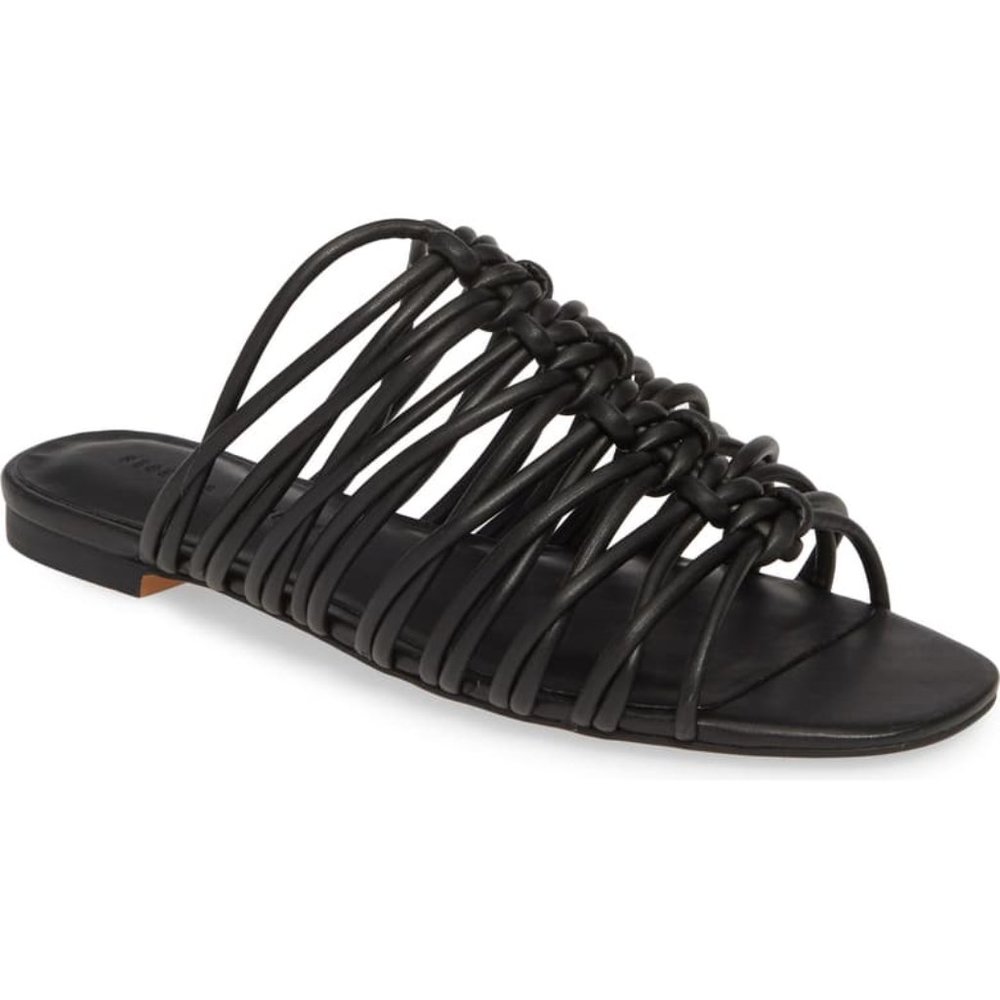 Rebecca Minkoff Black Strappy Maelynn Sandals
